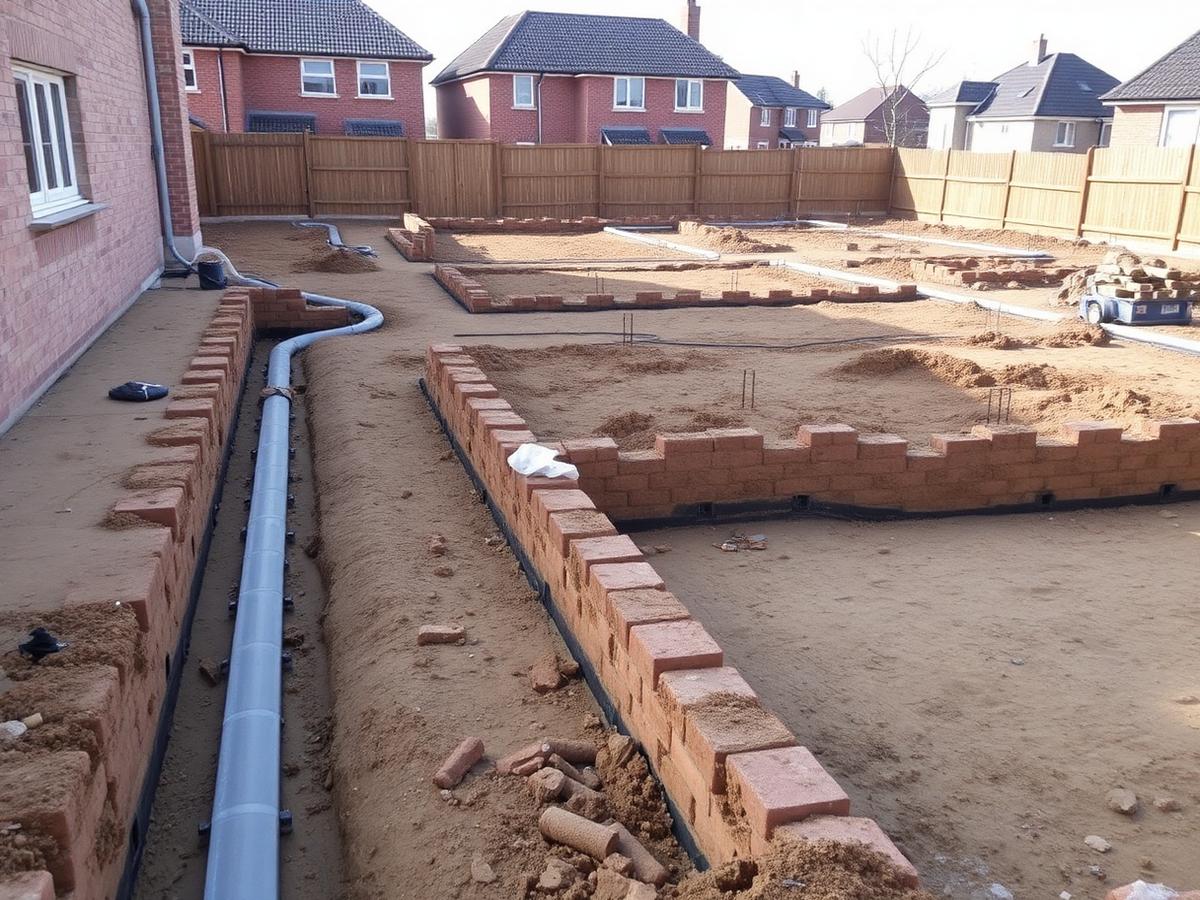 New Build Housing Plots groundworks project in Co. Carlow, Ireland